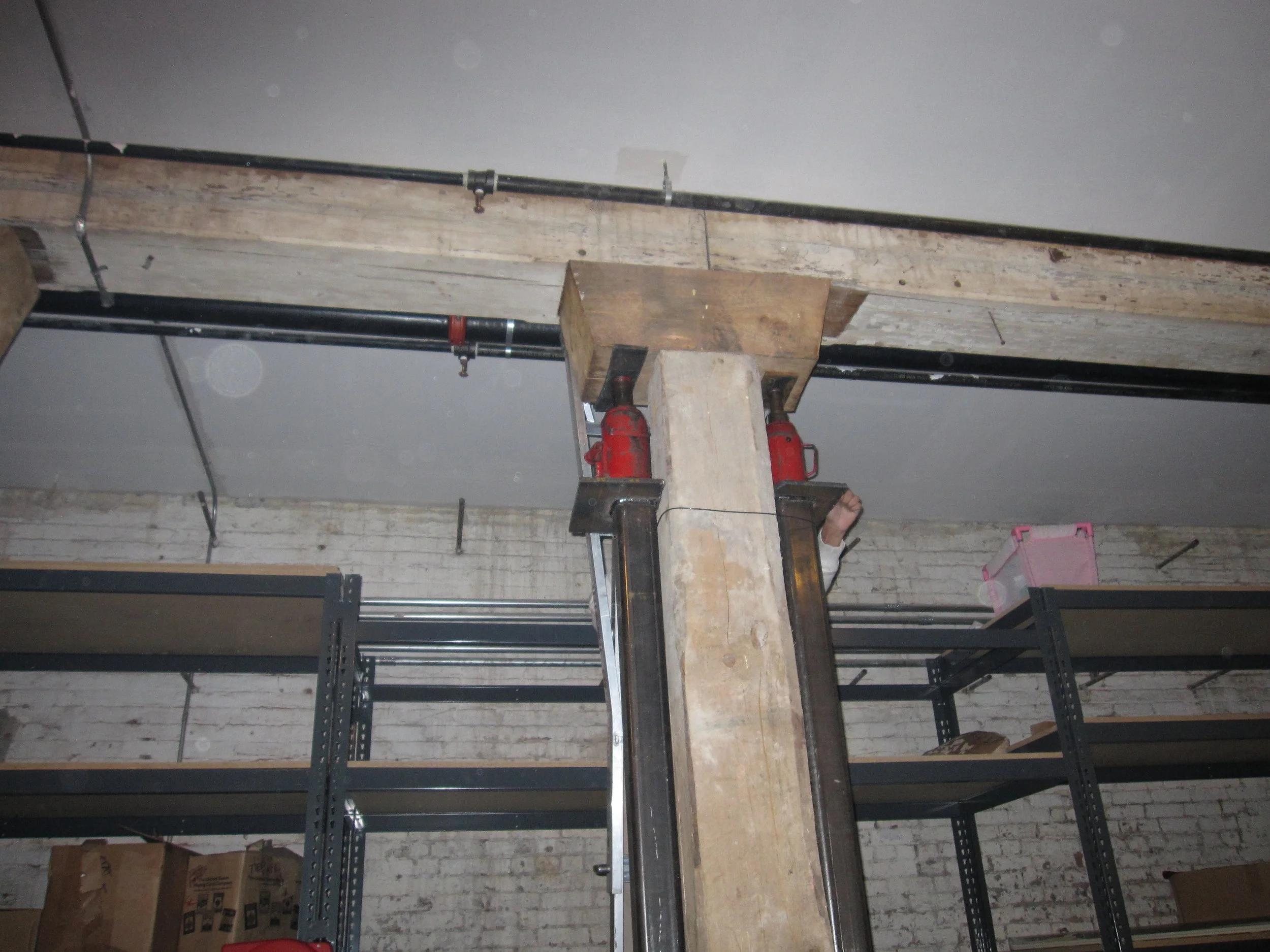 Cracked roof paver — granite veneer